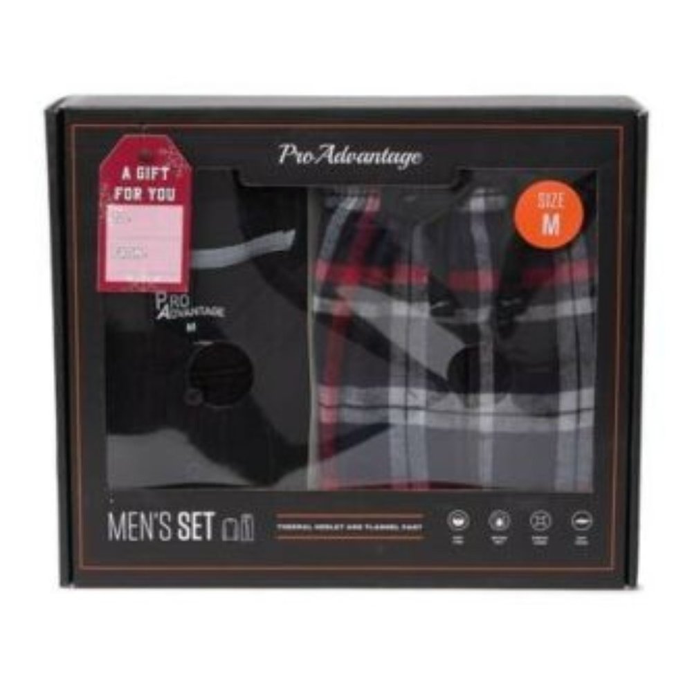 Hawk & Co Men's Pro Advantage Gift Box-2 Piece Lounge Set. Sz. XL. Color: Black